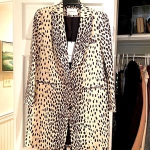 Emerson Frey leopard Wingtip Coat Jacket